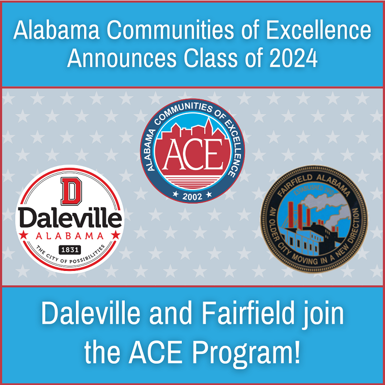 Alabama Communities of Excellence Announces Class of 2024