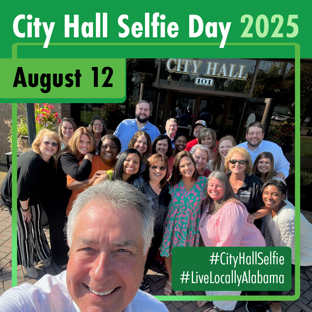 Alabamians Encouraged to Participate in City Hall Selfie Day and Upcoming Municipal Elections